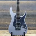 ESP LTD KS M-6 Evertune Ken Susi Signature Metallic Silver Electric Guitar w/Case