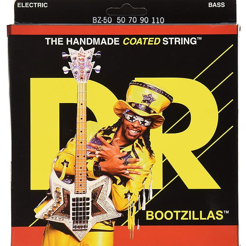 DR Bootzillas Bootsy Collins Signature Electric Bass Strings 50-110 image 1