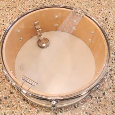 Prestige 5.5x14" Snare Drum White Pearl Vintage 1970's MIJ image 12
