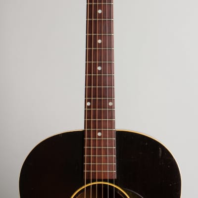 Gibson  LG-1 Flat Top Acoustic Guitar (1950), ser. #5430-32, black hard shell case. image 8