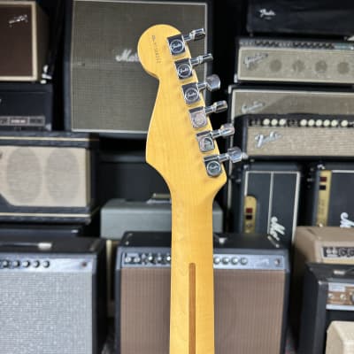 1997 Fender American Stratocaster Teal Metallic 7.9 lbs 100% Original image 11