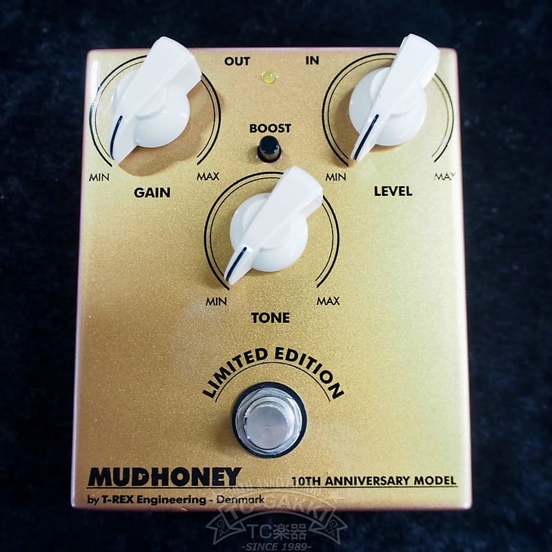 ギター T-REX MUDHONEY 10TH ANNIVERSARY OD PEDAL T-rex MUDHONEY 10TH ANNIVERSARY MODEL | Reverb