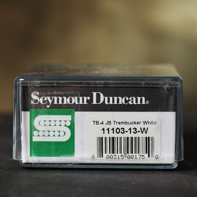 Seymour Duncan TB-4 JB Trembucker Humbucker PICKUP White Bridge Guitar image 3