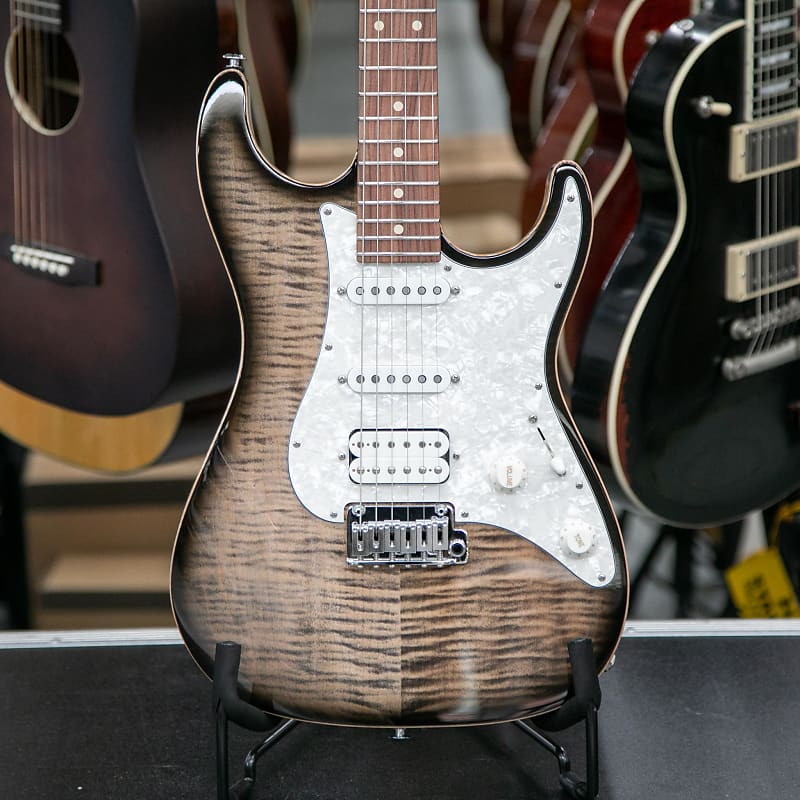 SUHR Standard Plus Trans Charcoal Burst Roasted | Reverb