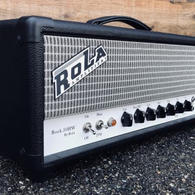 Rola Amplifiers  Rock 50HW  2018 Black image 6