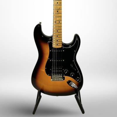 Fender Standard Stratocaster with Maple Fretboard 2006 60th Anniversary Year Brown Sunburst image 5