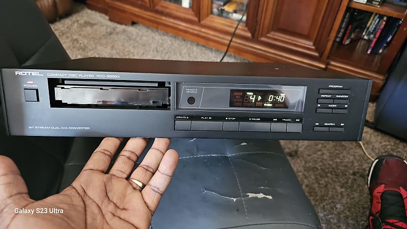 Rotel cd player  vintage Rcd865 BX  			