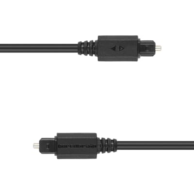 Boredbrain 12-ft Optical Audio Cables Lightpipe 2-Pack Black (Pair) image 2