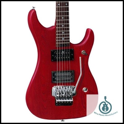 Washburn Nuno Bettencourt N2PSK Solid-Body Electric Guitar w Gig Bag, Padauk Stain image 1