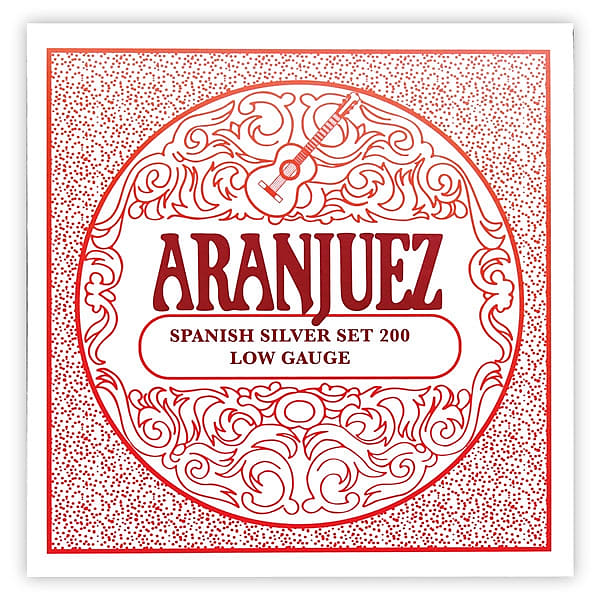 ARANJUEZ Classical Guitar Strings Spanish Silver 200 Low Gauge 7810 image 1