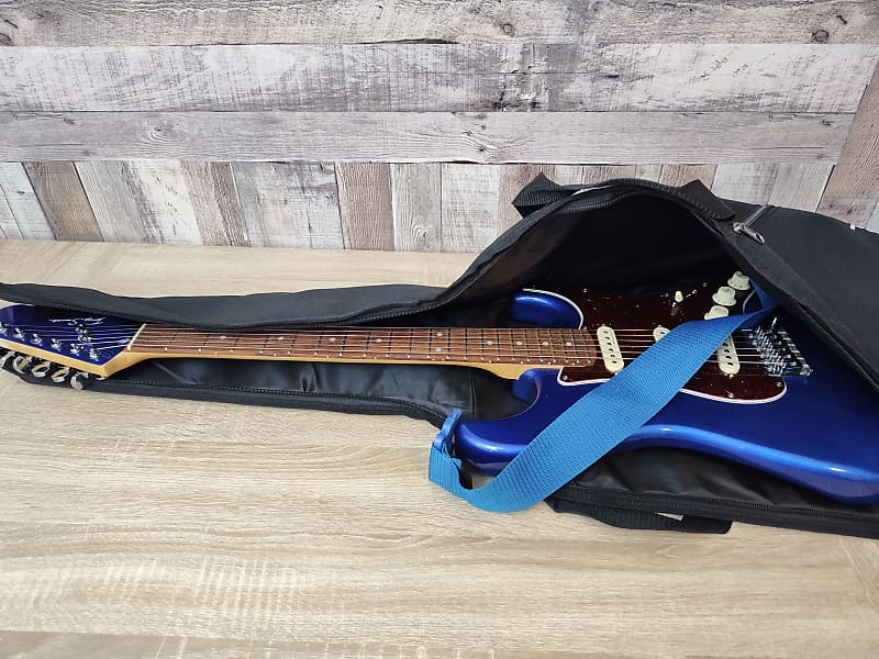 Tony Smith 90's Noiseless P/ups Strat style- Blue Metallic