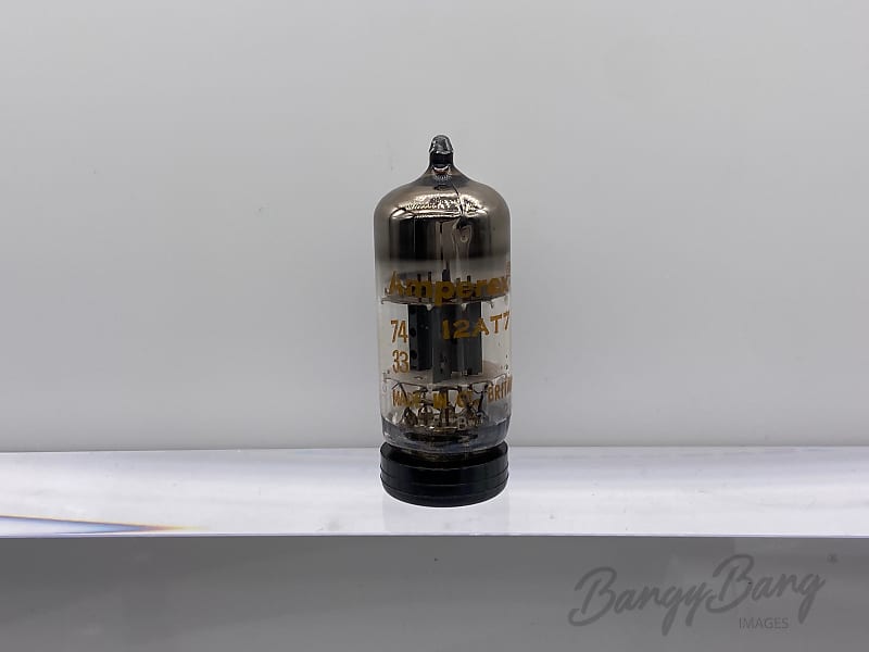 Amperex 12AT7/ECC81 Dual Triode Guitar Amp. Audio Vacuum Tube | Reverb