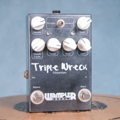 Reverb.com listing, price, conditions, and images for wampler-triple-wreck