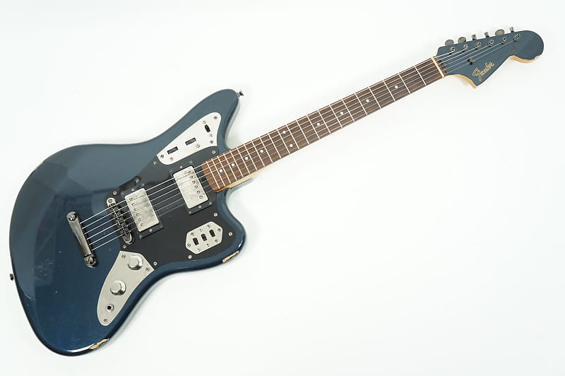 [SALE Ends Aug 12] Fender Japan JGS-78 JAGUAR SPECIAL Metallic Blue HH  Humbucker 2004 R Serial MIJ