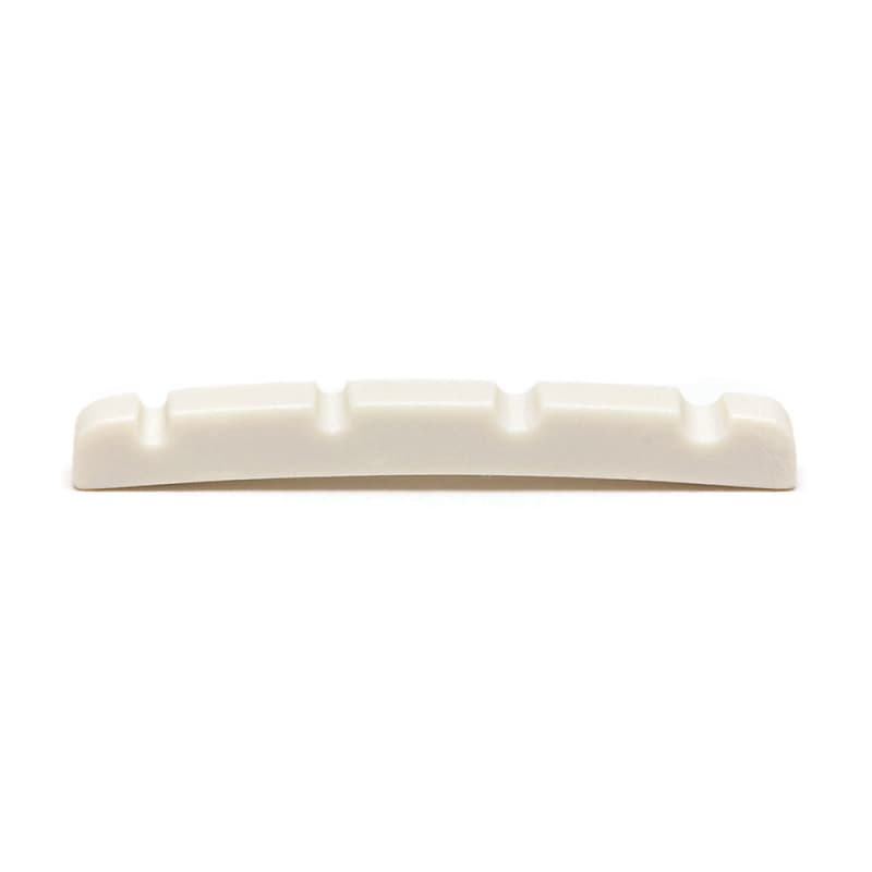 Graph Tech TUSQ XL Fender P Bass Style Slotted Nut (White) image 1