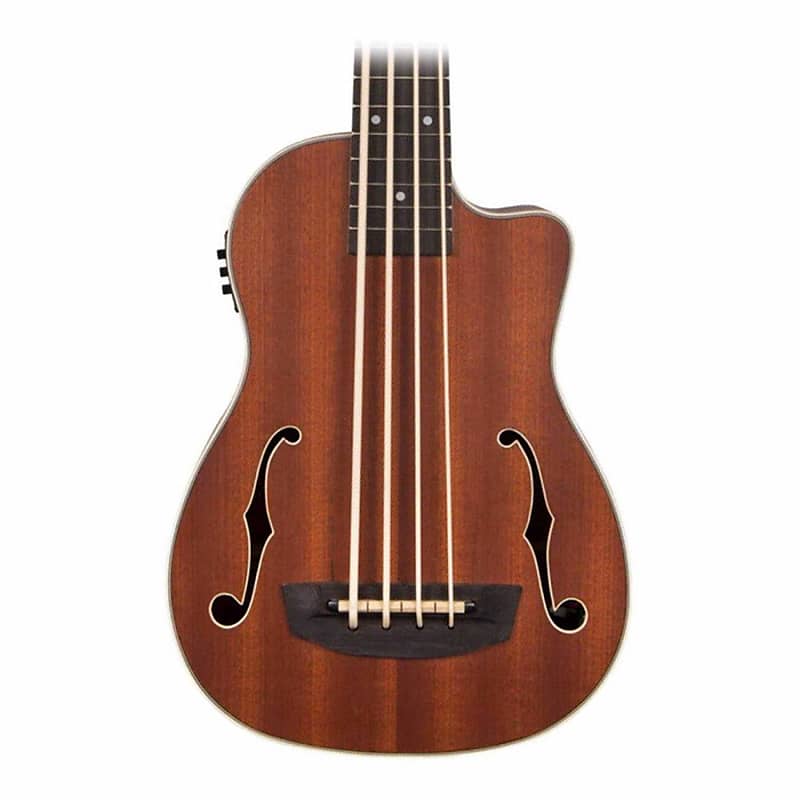 Kala UBASSJYMNFS AcousticElectric UBass Ukulele Bass Reverb