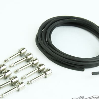 Flex Solder-free Effect Cable Kit 10 straight plugs 9 Ft. Cable Plus Free Cable Tester ! image 4