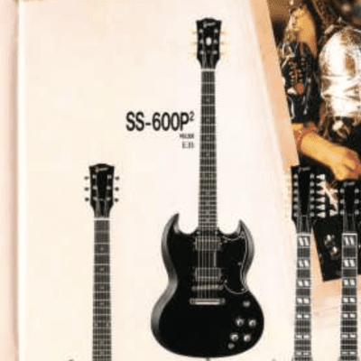 Greco SG SS-600P2 1989 Black Made in Japan | Reverb