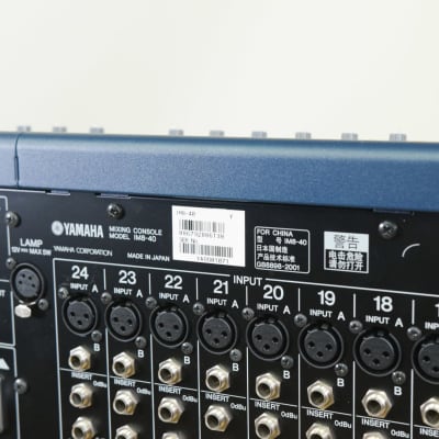Yamaha IM8-40 40-Channel Sound Reinforcement Console (church owned) SHIPPING NOT INCLUDED CG00MZ8 image 10