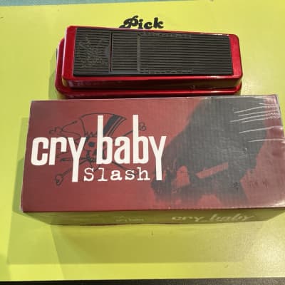 Reverb.com listing, price, conditions, and images for dunlop-sw95-slash-signature-cry-baby-wah-wah