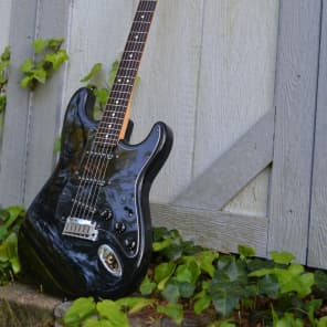 1999 Fender American Standard Stratocaster All Black image 8