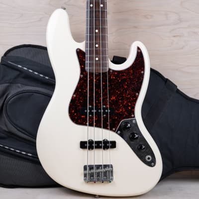Fender Classic Series '60s Jazz Bass MIM 2004 Olympic White w/ Bag for sale