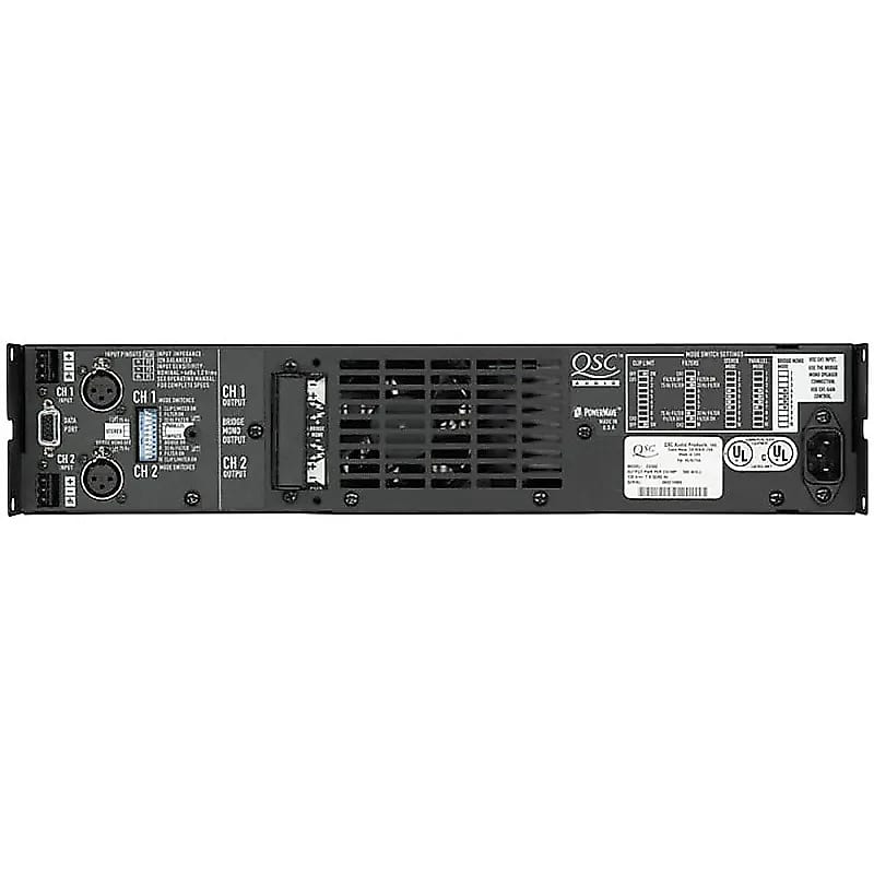 QSC CX502 2-Channel Commercial Power Amplifier image 2