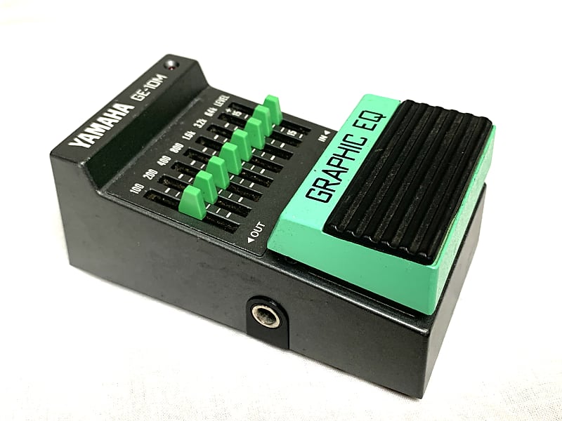 YAMAHA GE-10M 1984 イコライザー Yamaha GE-10M 7 Band Equalizer 1980's Vintage Guitar Pedal
