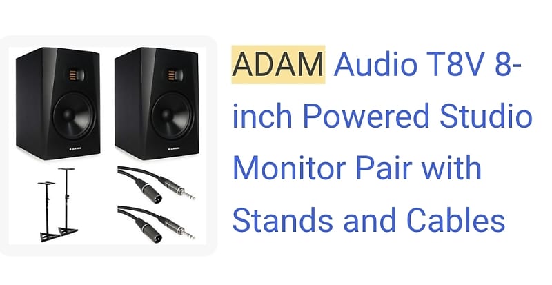 ADAM Audio T8V 8