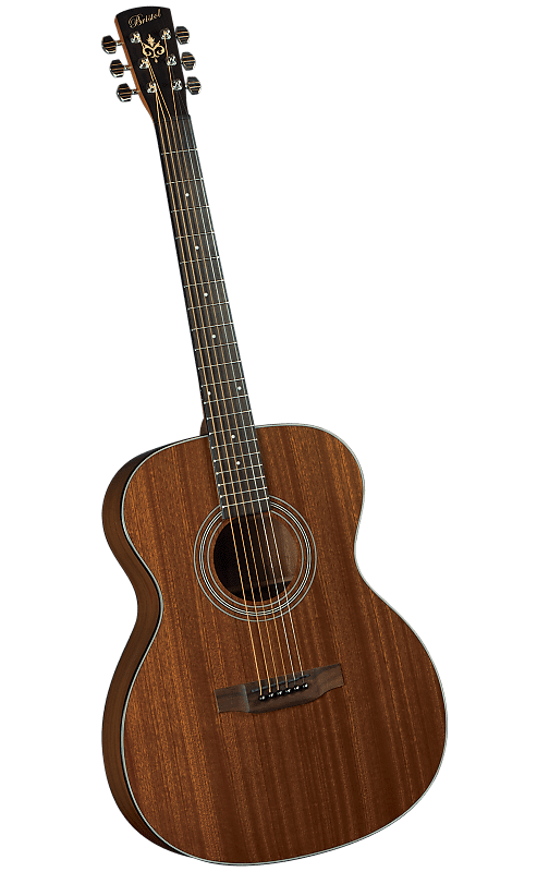 Bristol BM-15 000 Acoustic Guitar Mahogany image 1