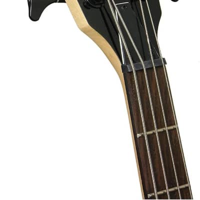 Dean ML Metalman 4-String Electric Bass Guitar with Active EQ Classic Black image 4