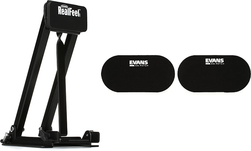  Evans RealFeel Folding Bass Pedal Practice Pad - Kick