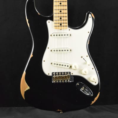 Fender Custom Shop Limited Edition '68 Stratocaster Journeyman Relic - Black image 1
