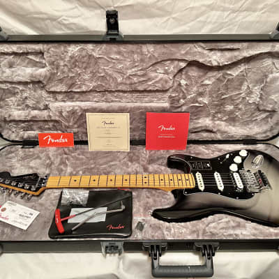Fender American Ultra Luxe Stratocaster Floyd Rose HSS-Silverburst 2021 - Silverburst image 13