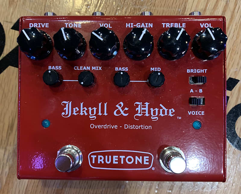 Used* Truetone Jekyll & Hyde Overdrive and Distortion Pedal | Reverb