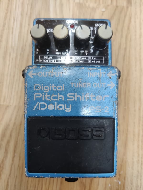 ギター BOSS PS-2 Digital Pitch Shifter / Delay NPD- BOSS PLAYSTATION 2 DIGITAL PITCH SHIFTER/DELAY : r