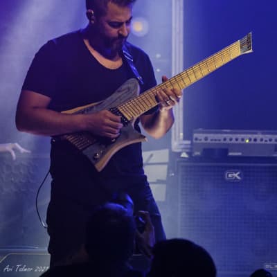 OD Guitars Minerva Multi Scale 8 Strings 2019 - Transparent Blue image 9
