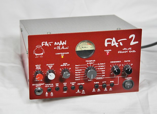 TL Audio FAT 2 Fatman Series Valve Front End image 1