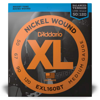 D'Addario EXL160BT Balanced Tension 50-120 Long Scale Electric Bass image 2