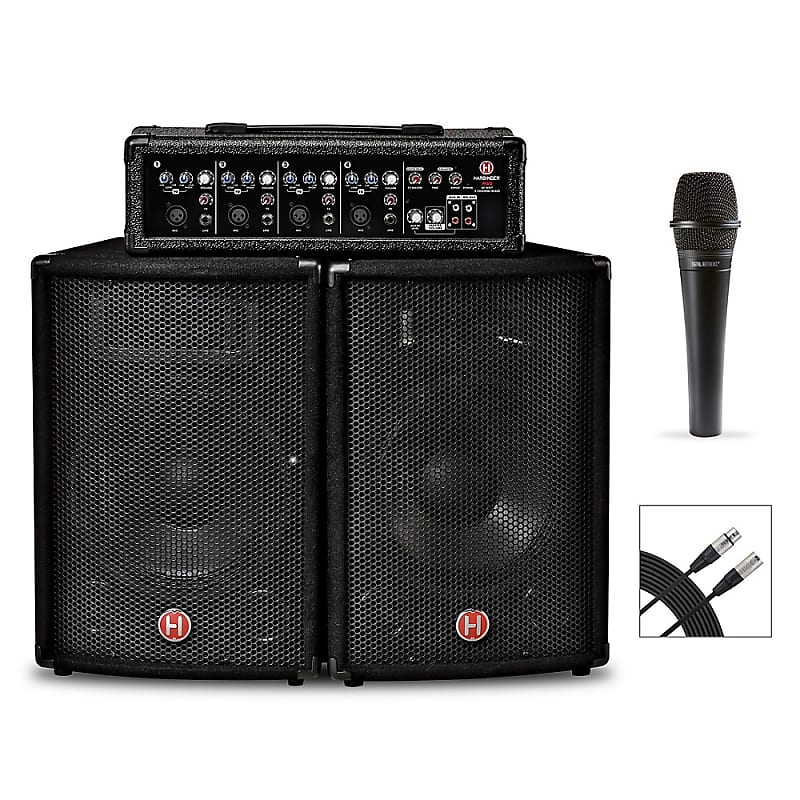 Used Harbinger 4 Channel 60 Watt Powered - Sweetwater's Gear Exchange