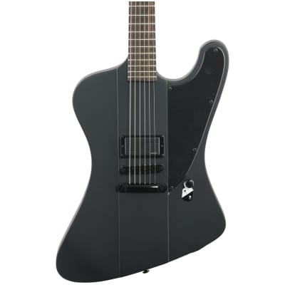 ESP LTD Phoenix Black Metal Electric Guitar image 1