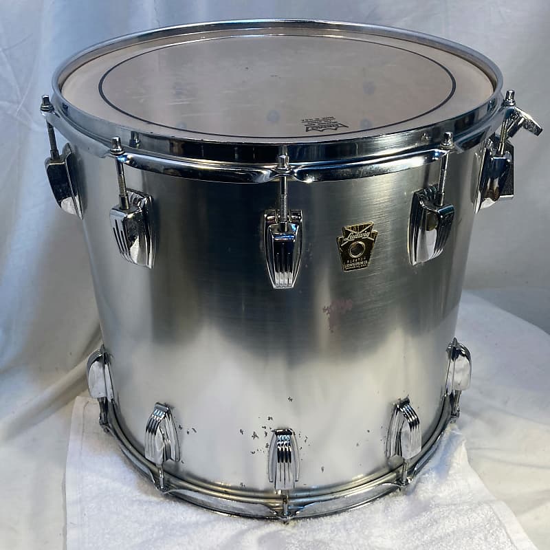 Ludwig 1989 Classic 14x15 Steel Smoke mounted tom w/modular | Reverb