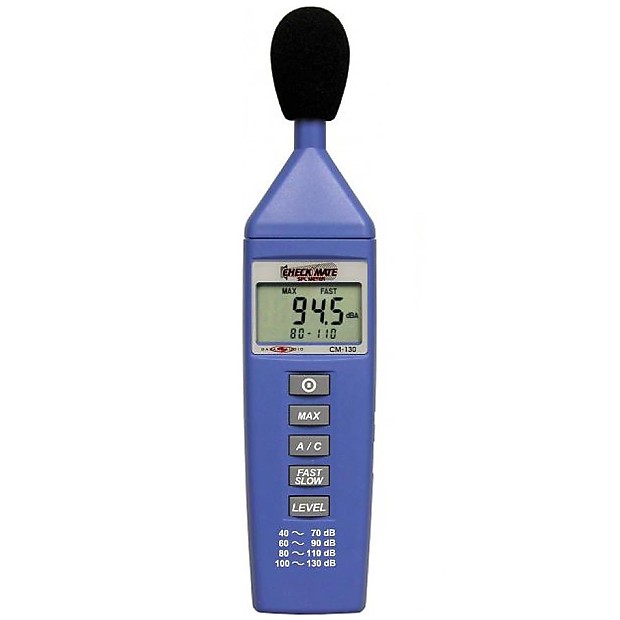 Galaxy Audio CM-130 Check Mate Battery-Powered SPL Meter image 1