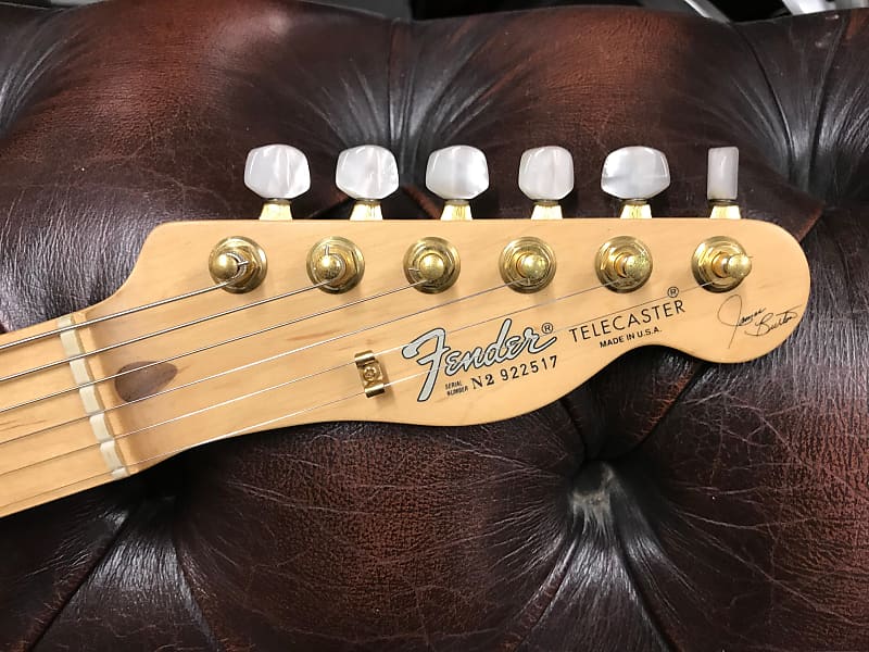 Fender James Burton Signature Telecaster in Pearl White 1994 | Reverb