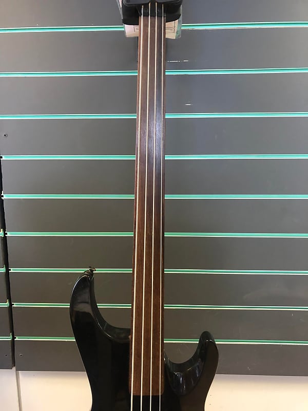 Aria Pro II Magna Series Black Fretless Bass | Reverb