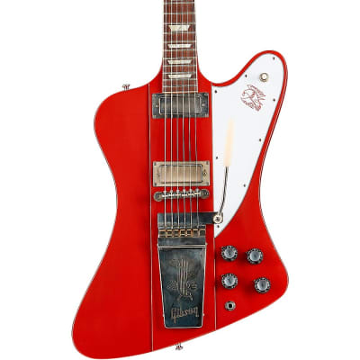 Gibson Custom Murphy Lab 1963 Firebird V With Maestro Vibrola Ultra Light Aged Electric Guitar Ember Red image 1