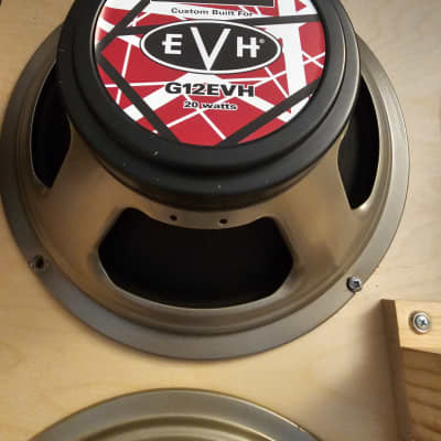 Celestion G12-EVH 8ohm T5658B UK 12" Guitar Cabinet Speaker #1 2014 - Red and Black image 3