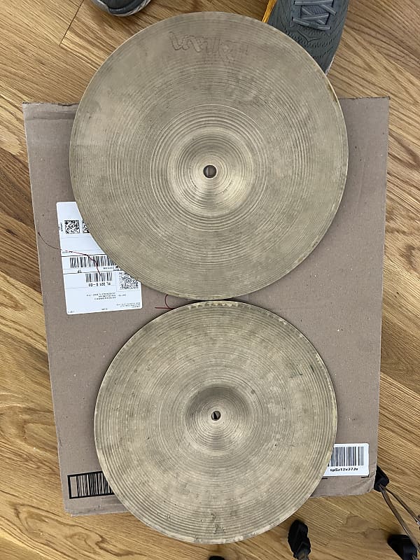 14 Zildjian hi hat top and bottom Reverb