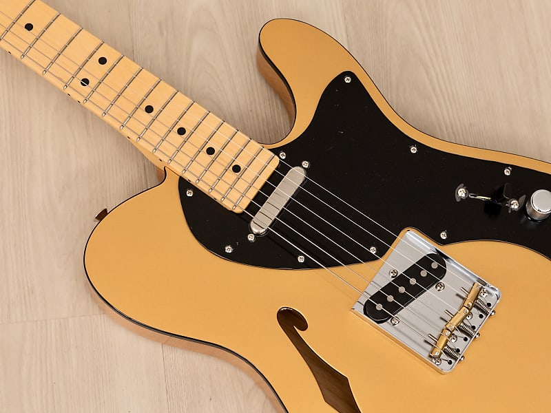 2023 Fender Hybrid II Telecaster Thinline Limited Run Gold Top
