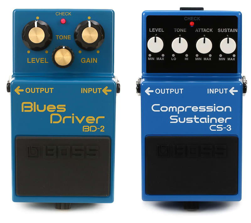 【ジャンク】BOSS CS-3    BOSS BD-2 Boss BD-2 Blues Driver Pedal Bundle with Boss CS-3